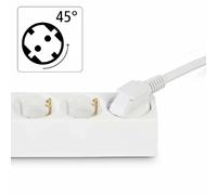 Hama Steckdosenleiste 3-fach - Blanc