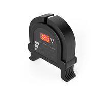 Hama Testeur de piles numérique – Universel pour AA/AAA/C/D/9V – Noir