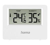 Hama Thermometer und Hygrometer Ebro, digital, für innen oder außen, Weiß