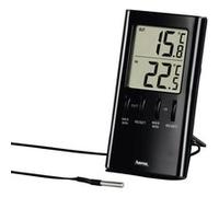 Hama Thermomètre LCD T-350, noir Noir G