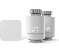 Hama Thermostat de radiateur Smart Home WLAN Starter-Set 2 St. Hubde chauffage Régulateur de chauffage Vannes programmables chauffer App économiser l'énergie