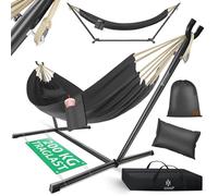 Hamac avec support - KESSER - Lake - 2 personnes - Support démontable - 200 kg