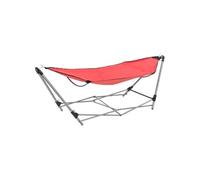 Hamac avec support pliable Rouge