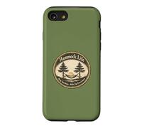 Hamac Camping Sleep Anywhere Wake Up Everywhere Humour Coque pour iPhone SE (2020) / 7/8