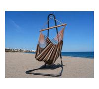 Hamac chaise choco oro avec support sole