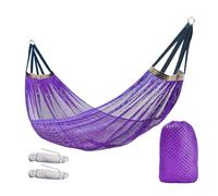 Hamac De Camping Équipement d'Extérieur Portable, Résistant et, Conçu pour | Hamac De Plage pour Voyages, Méditation, Campings, Balcons, Vacances et Randonnées