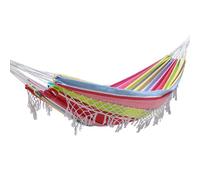 Hamac double franges confort