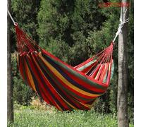 Hamac En Toile Portable, Chaise À Bascule En Bois Pour Pique-Nique Voyage Camping Jardin Camping