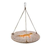 Hamac Gecko - Lit Cage à Lézard Coussin en Filet Respirant | Transporteur d'Animaux et Accessoires de Réservoir, Lit Suspendu pour Habitats de Reptiles pour Animaux Barbus, Lézards, Geckos Avec