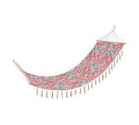 Atmosphera Hamac à suspendre Cha Cha Pop – Motif fleurs – 280×80 cm – Multicolore