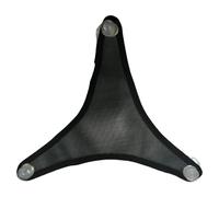 Hamac portable en serpent, ventouse respirante, lit de dragon barbu de 45,7 cm avec prise forte, filet en nylon avec fonction d'installation facile, accessoire compact pour réservoir de