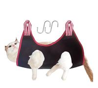 Hamac pour chiens pour couper les ongles - Harnais de hamac pour chats | Assistant de relaxation pour animaux de compagnie respirant pour chats, hamac de toilette réglable pour animaux de compagnie