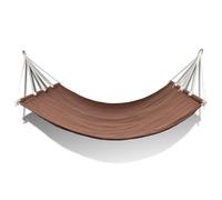 Hamac Toile 210 X 150 Cm Marron Helloshop26 2202057/2 Multicolore