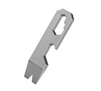 Hamans EDC Pocket Pry Bar Porte-clés multi-usages, pied-de-biche en titane, petit pied-de-biche EDC pour porte-clés