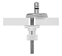Hamberger Classic charnière 404146 C0202Y, Inox , hauteur 24 mm, SoftClose, FastFix