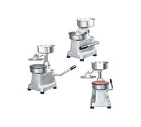 vidaXL Presse à hamburger avec 500 intercalaires Aluminium 13 cm