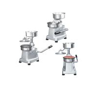 vidaXL Hamburgerpersmachine met 500 scheidingsbladen 13 cm aluminium50996 Argent G