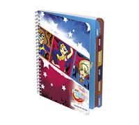 Hamelin - 1 Cahier de Textes Spiralé - 17x22cm Visuels Super Héroïne Aléatoires