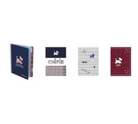 Hamelin - 1 Cahier de Textes Spiralé CHIPIE - 17 x 22 cm - Plusieurs Visuels Aléatoires