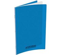 HAMELIN - 1 Cahier Grands Carreaux 17x22cm 96 pages - Couverture Polypro Violette