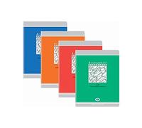 Cahier Conquerant Classique Agrafe 170X220 32P 90G Seyes 2.5Mm Assorti