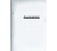 HAMELIN Cahier Couverture Polypro 90g 24 x 32 cm 96 p Petits carreaux 5x5 Translucide
