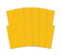 Hamelin Cahier d'exercice ligné et marge 48 pages A4 8 mm jaune (paquet de 10)