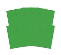 Hamelin Cahier d'exercice ligné et marge 80 pages A4 8 mm vert clair(paquet de 10)