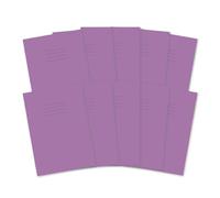 Hamelin Cahier d'exercice ligné et marge A4 8 mm - 48 pages - violet (Lot de 10)