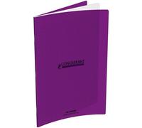 Hamelin Cahier Piqué Couverture Polypropylène 240x320mm 48 Pages 90g Séyès Violet