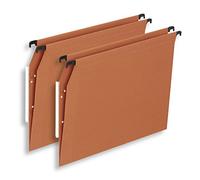 Hamelin Dossiers suspendus Defi Flex Armoire FDV A4 Kraft 220 g/m² Orange Boîte de 25