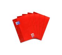 Hamelin Paperbrands 384405026 Lot de 5 blocs-bureau 50 feuilles A4 quadrillées avec marges papier optique 90 g/m² 5 mm (Import Allemagne)