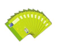 Hamelin Paperbrands 384504001 Lot de 10 blocs-de 40 feuilles de papier A5 optique quadrillé, grammage : 90 g / m², épaisseur : 1 mm
