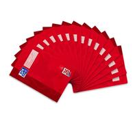15x Oxford 100050312 cahier d'écolier DIN A4 linéature 26 quadrillé 16 feuilles