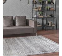 HAMID - Tapis Contemporain en Laine Alpes, Tapis Doux Moderne, Grand Tapis pour Salon, Chambre, Salon (Beige Gris, 300x250cm)