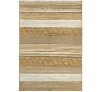 HAMID - Tapis de Jute Sofia 100% Fibre de Jute Naturelle, Moquette Douce et Résistance, Tissé à la Main - Salon, Chambre, (230x160cm)