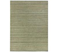 HAMID - Tapis en Jute de Laine Olivia, Tapis en Laine et Jute Tissé à la Main pour Salon, Chambre, Salon, Vert Naturel, (300x400cm)