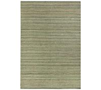 HAMID - Tapis en Jute de Laine Olivia, Tapis en Laine et Jute Tissé à la Main pour Salon, Chambre, Salon, Vert Naturel, (200x290cm)