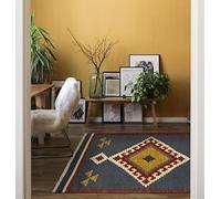 HAMID - Tapis Kilim Lori Oriental Design - 100% Laine - Kilim tricoté Main - Couloir, Salon, Chambre, Salon, Entrée… (D1, 110x60 cm)