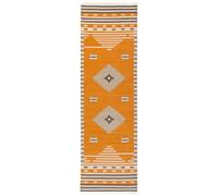 HAMID Tapis Kilim Lori - Tissé à la Main en 100% Laine, Style Ethnique bohème, Doux et Durable, idéal pour Le Salon, la Chambre et la Salle à Manger (250x80cm)