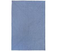 HAMID Tapis Nansa Intérieur/Extérieur en Pet Recyclé - Lavable et Imperméable - Écologique & Durable - Idéal pour Terrasse, Jardin ou Salon (170x110cm, Bleu)