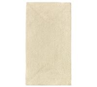 HAMID Tapis Nansa Intérieur/Extérieur en Pet Recyclé - Lavable et Imperméable - Écologique & Durable - Idéal pour Terrasse, Jardin ou Salon (150x80cm, Crème)