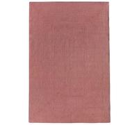 HAMID Tapis Nansa Intérieur/Extérieur en Pet Recyclé - Lavable et Imperméable - Écologique & Durable - Idéal pour Terrasse, Jardin ou Salon (170x110cm, Cerise)