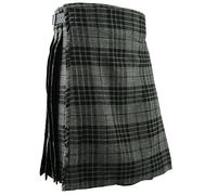 Hamilton Kilts Écossais kilt Hommes montagnes robe traditionnel -Gris, W40
