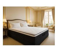 Hamilton, Matelas Versailles| 30 cm d'épaisseur | Hybride-Blanc-Latex-Ressorts ensachés I Ergonomique (180 x 200 cm)