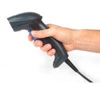 Hamlet Handheld Barcode Reader 1D Laser USB Grey HBCS1D10US