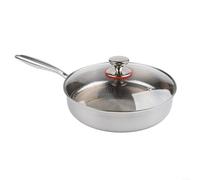 Hammered Steel Frying Pan 30cm Non-Stick pour surface Hammered(28) | Hammered texture, natural non-stick, no synthetic coating, easy cleaning, steel body