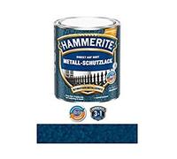 Hammerite 250 ml Direct sur Rouille Métal de protection peinture Bleu foncé, martelé