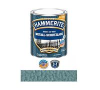 Hammerite 250 ml Direct sur Rouille Métal de protection peinture métal bleu martelé
