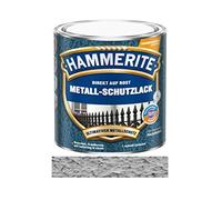 Hammerite 750 ml Direct sur Rouille Métal de protection peinture Gris argenté, martelé